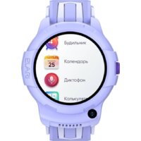 Детские умные часы Elari KidPhone 4G Wink (сиреневый) - Превью изображения №11 — Интернет-магазин ПроЗаказ