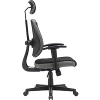 Офисное кресло CACTUS CS-CHR-MC03-BKGY (черный/серый) - Превью изображения №3 — Интернет-магазин ПроЗаказ