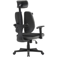 Офисное кресло CACTUS CS-CHR-MC03-BKGY (черный/серый) - Превью изображения №4 — Интернет-магазин ПроЗаказ