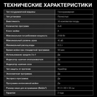 Встраиваемая посудомоечная машина Hyundai HBD 685 - Превью изображения №32 — Интернет-магазин ПроЗаказ