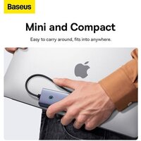Док-станция Baseus UltraJoy Series 6-Port Hub Docking Station B00052802811-00 - Превью изображения №4 — Интернет-магазин ПроЗаказ
