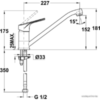 Смеситель TEKA MTP 913 TG onyks [46913020Q] - Превью изображения №2 — Интернет-магазин ПроЗаказ