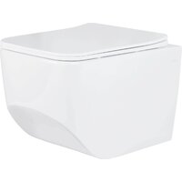 Унитаз подвесной Roxen Boro в комплекте с инсталляцией StounFix Dual Fresh 6 в 1 966418 (кнопка: серый бетон) - Превью изображения №5 — Интернет-магазин ПроЗаказ