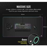 Коврик для стола Corsair MM700 RGB Extended 3XL - Превью изображения №4 — Интернет-магазин ПроЗаказ