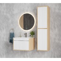  Onika Тумба под умывальник Дайлер 60 106150 (белый/дуб сонома) - Превью изображения №5 — Интернет-магазин ПроЗаказ