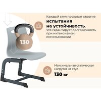 Детский стул Sheffilton SHT-S-TN21/3-5 а3-5 (серый/антрацит) - Превью изображения №2 — Интернет-магазин ПроЗаказ