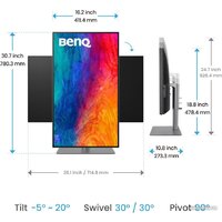 Монитор BenQ DesignVue PD3225U - Превью изображения №9 — Интернет-магазин ПроЗаказ