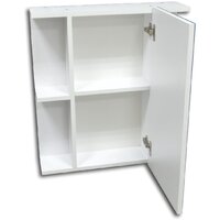  Гамма Шкаф с зеркалом 07т (белый) - Превью изображения №3 — Интернет-магазин ПроЗаказ