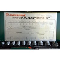 Набор трещотка с головками Jonnesway S04H3120S 20 предметов - Превью изображения №5 — Интернет-магазин ПроЗаказ