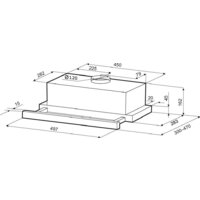 Кухонная вытяжка Krona Kamilla MV 500 КА-00008832 (черный) - Превью изображения №15 — Интернет-магазин ПроЗаказ