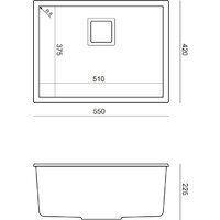 Кухонная мойка Quadron HQD5542U8-G1 - Превью изображения №8 — Интернет-магазин ПроЗаказ