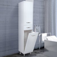  Onika Шкаф-пенал для ванной Модерн 26.17 L с корзиной (402606) - Превью изображения №3 — Интернет-магазин ПроЗаказ