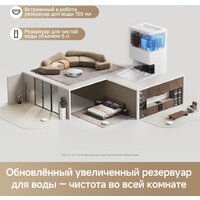 Робот-пылесос Trouver Robot Vacuum S70 Roller White RLZ12SE (евровилка, белый) - Превью изображения №14 — Интернет-магазин ПроЗаказ