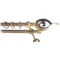 Lm Decor Наутилус (антик, гладкая, 1.8м 16мм, 2 ряда)