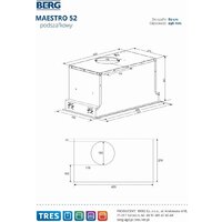Кухонная вытяжка Berg MAEOPPODBK6002 - Превью изображения №5 — Интернет-магазин ПроЗаказ
