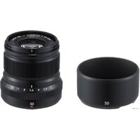 Объектив FUJINON XF50mm F2 R WR (черный) - Превью изображения №4 — Интернет-магазин ПроЗаказ