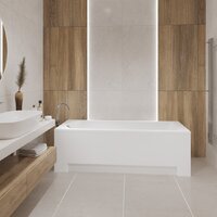 Ванна Lauter Amelia 160 21204060 (с ножками, серым подголовником и белым лицевым экраном) - Превью изображения №19 — Интернет-магазин ПроЗаказ