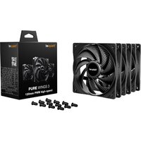 Комплект вентиляторов для корпуса be quiet! Pure Wings 3 120mm PWM HS BL140 - Превью изображения №2 — Интернет-магазин ПроЗаказ