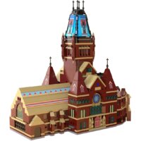 Конструктор CaDa Harvard Memorial Hall C66017W - Превью изображения №3 — Интернет-магазин ПроЗаказ