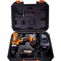 Дрель-шуруповерт Villager Fuse VLN 3220 2BSC 056357 (с 2-мя АКБ, кейс, оснастка) - Превью изображения №2 — Интернет-магазин ПроЗаказ