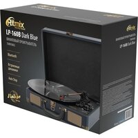 Виниловый проигрыватель Ritmix LP-160B (темно-синий) - Превью изображения №4 — Интернет-магазин ПроЗаказ