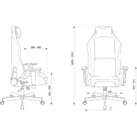 Игровое (геймерское) кресло Knight N1 Fabric Light-21 (бежевый) - Превью изображения №12 — Интернет-магазин ПроЗаказ