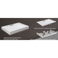 Душевой поддон WeltWasser TRS 14080 Stone-WT 140x80 - Превью изображения №3 — Интернет-магазин ПроЗаказ