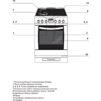 Кухонная плита Hansa FCCW69209 - Превью изображения №2 — Интернет-магазин ПроЗаказ