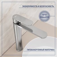 Умывальник Lauter 21502 + Moon 21СK81691C с сифоном 21635CH (хром) - Превью изображения №6 — Интернет-магазин ПроЗаказ