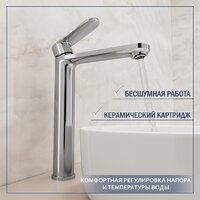 Умывальник Lauter 21502 + Moon 21СK81691C с сифоном 21635CH (хром) - Превью изображения №5 — Интернет-магазин ПроЗаказ