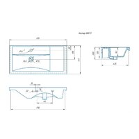 Умывальник Kirovit Фостер 80 П - Превью изображения №4 — Интернет-магазин ПроЗаказ