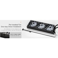 Система жидкостного охлаждения для процессора PCCooler DC360 Pro ARGB Display (черный) - Превью изображения №7 — Интернет-магазин ПроЗаказ