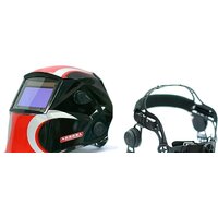 Сварочная маска Aurora Sun-7 (черный/белый/красный) - Превью изображения №2 — Интернет-магазин ПроЗаказ