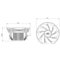 Кулер для процессора DeepCool Archer BigPro - Превью изображения №5 — Интернет-магазин ПроЗаказ