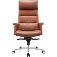 Офисное кресло CACTUS CS-LBR-CARACAS (коричневый) - Превью изображения №2 — Интернет-магазин ПроЗаказ