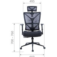 Офисное кресло CHAIRMAN CH566 (оранжевый) - Превью изображения №2 — Интернет-магазин ПроЗаказ