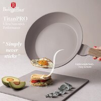 Набор кастрюль Berlinger Haus Taupe Nordic Collection BH-8344 - Превью изображения №8 — Интернет-магазин ПроЗаказ