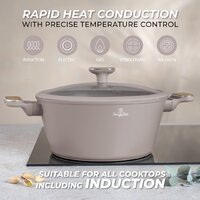 Набор кастрюль Berlinger Haus Taupe Nordic Collection BH-8344 - Превью изображения №3 — Интернет-магазин ПроЗаказ