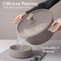 Набор кастрюль Berlinger Haus Taupe Nordic Collection BH-8344 - Превью изображения №4 — Интернет-магазин ПроЗаказ
