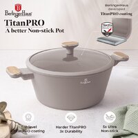 Набор кастрюль Berlinger Haus Taupe Nordic Collection BH-8344 - Превью изображения №5 — Интернет-магазин ПроЗаказ