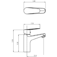 Смеситель Esko Limassol LL26 - Превью изображения №2 — Интернет-магазин ПроЗаказ