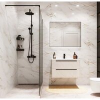 Стеклянная шторка для ванны Benetto BEN-602 BLT - Превью изображения №4 — Интернет-магазин ПроЗаказ