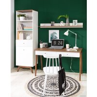Стол Black Red White Heda BIU2S (белый/лиственница сибирская золотая) - Превью изображения №4 — Интернет-магазин ПроЗаказ