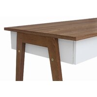 Стол Black Red White Heda BIU2S (белый/лиственница сибирская золотая) - Превью изображения №6 — Интернет-магазин ПроЗаказ