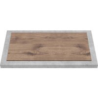  ЗОВ Тумба под умывальник Дион-Анталья 100 A100LOWC0 (дуб веллингтон) - Превью изображения №3 — Интернет-магазин ПроЗаказ