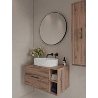  ЗОВ Тумба под умывальник Дион-Анталья 100 A100LOWC0 (дуб веллингтон) - Превью изображения №6 — Интернет-магазин ПроЗаказ