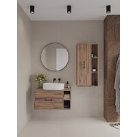  ЗОВ Тумба под умывальник Дион-Анталья 100 A100LOWC0 (дуб веллингтон) - Превью изображения №5 — Интернет-магазин ПроЗаказ