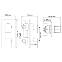 Смеситель Wasserkraft Aller 10671 - Превью изображения №2 — Интернет-магазин ПроЗаказ