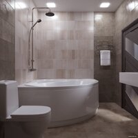 Ванна Triton Грация 140x140 (с каркасом) - Превью изображения №6 — Интернет-магазин ПроЗаказ