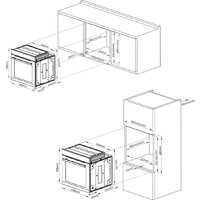 Электрический духовой шкаф Korting OKB 8731 CPGN - Превью изображения №6 — Интернет-магазин ПроЗаказ